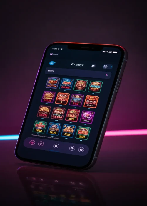 Overview of Abuking Casino logo and interface with popular slots and live dealer games